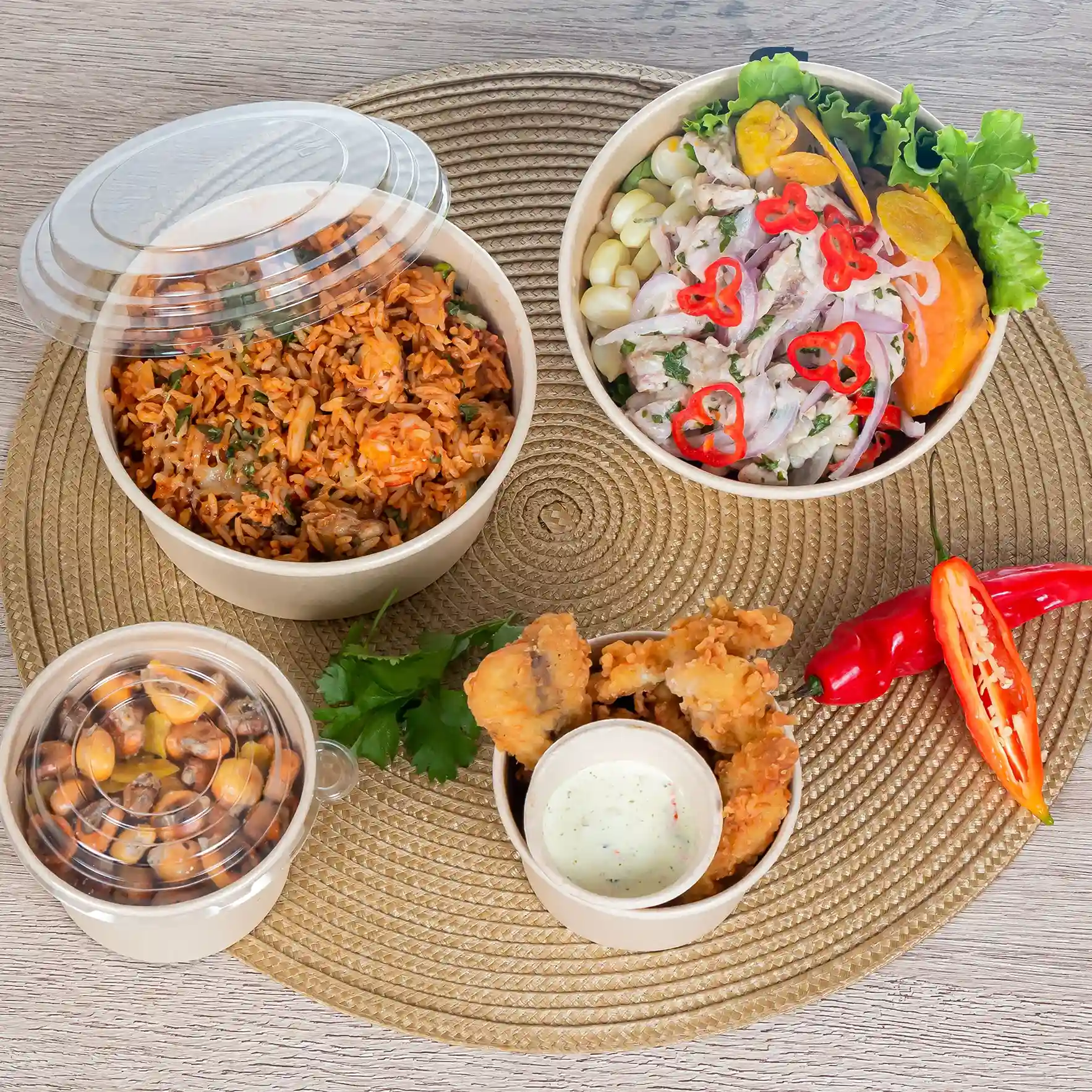 Bowls biodegradables Bowls biodegradables